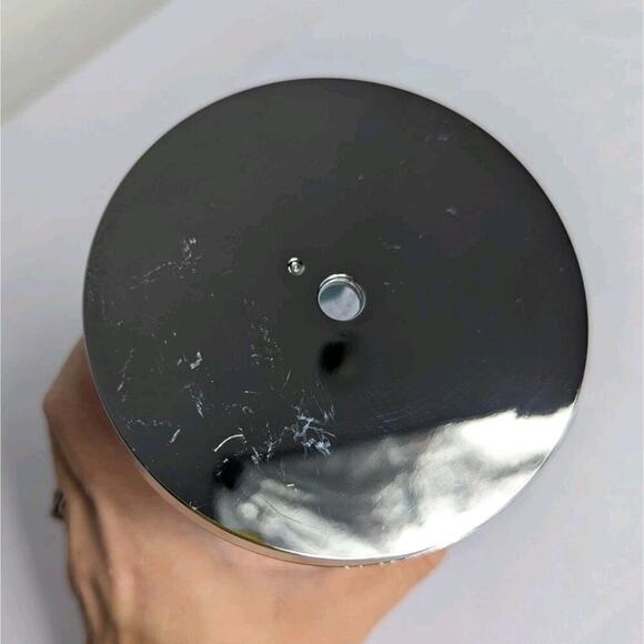 2014 Starbucks Cold Cup Coffee Pebble Studded Green Dot 16 oz Tumbler Silver Lid - Picture 3 of 4